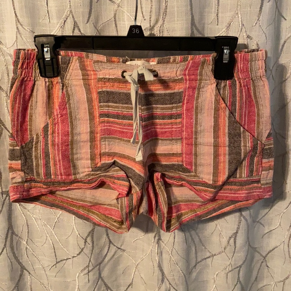 Linen shorts